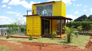 Casa Container Dry Amarelo